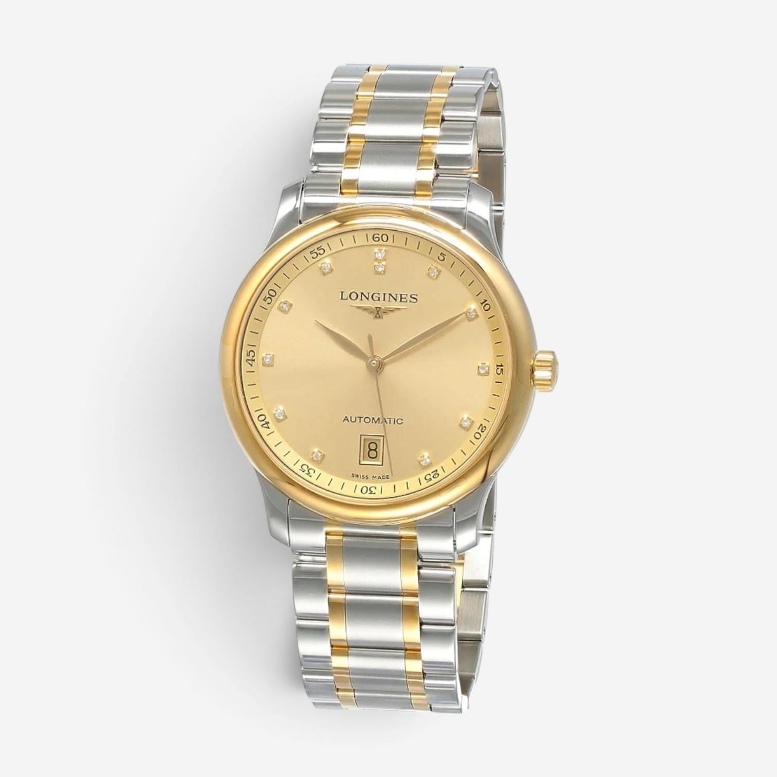 Longines Master Stainless Steel & 18K Yellow Gold Automatic Men's Watch L2628537