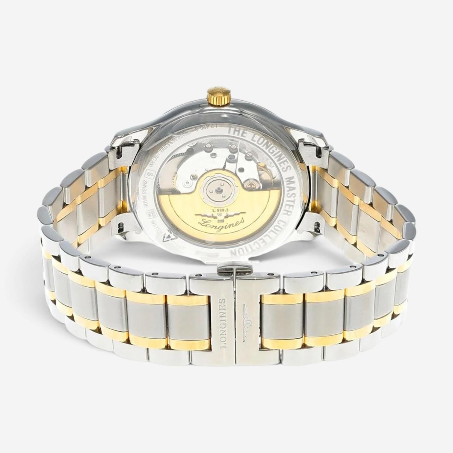 Longines Master Stainless Steel & 18K Yellow Gold Automatic Men's Watch L2628537