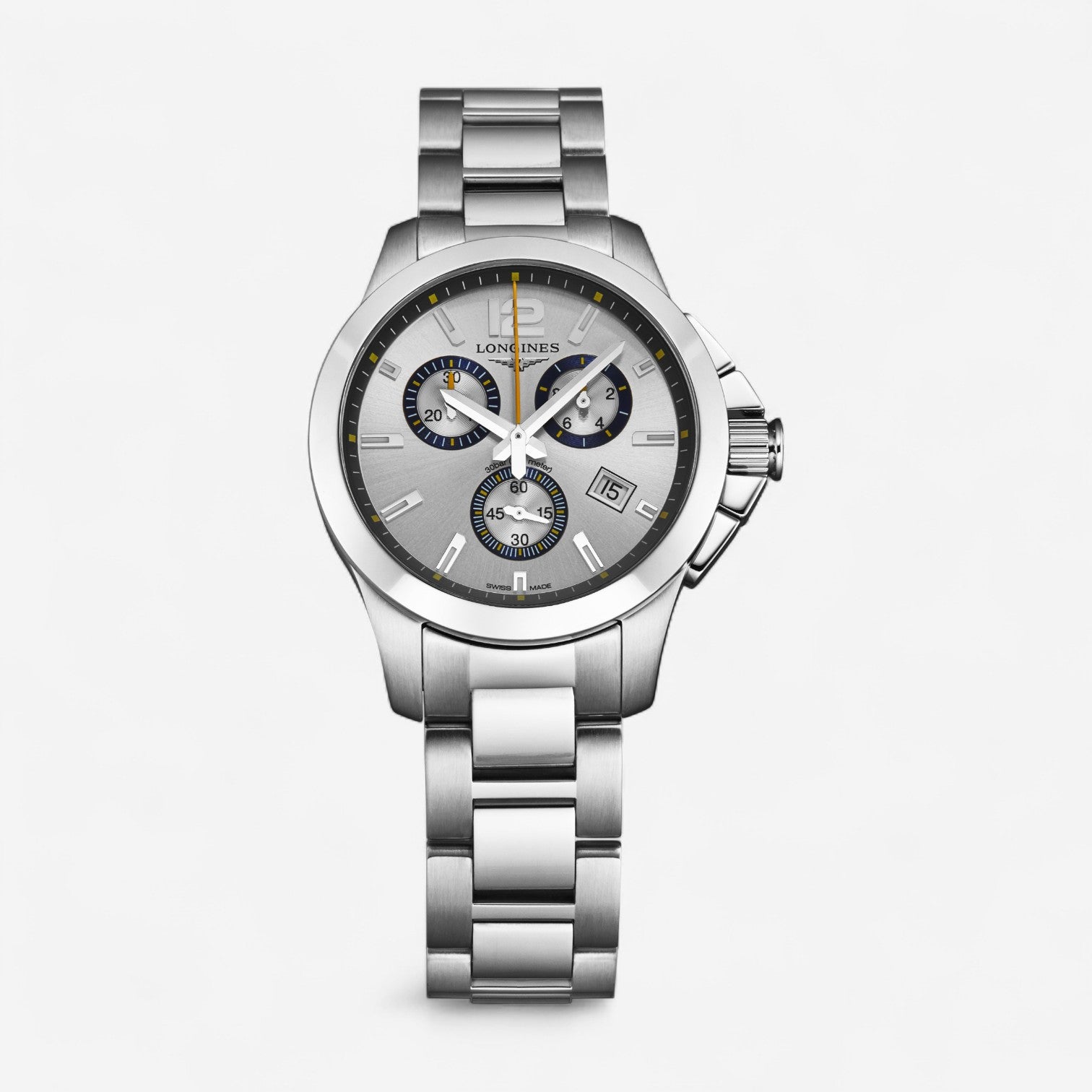 Longines Conquest Stainless Steel Quartz Ladies Watch L3.379.4.78.6