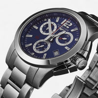 Longines Conquest Stainless Steel Quartz Men’s Watch L3.700.4.96.6