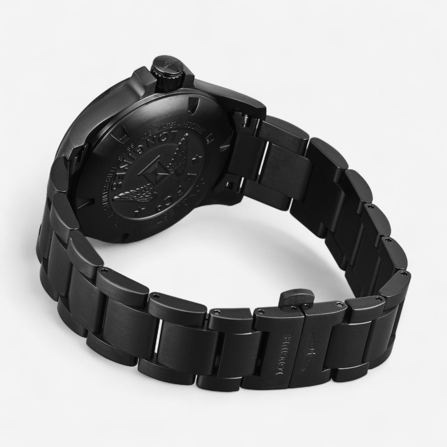 Longines Conquest V.H.P. Black PVD Stainless Steel Quartz Men’s Watch L3.716.2.96.6