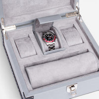 Rapport London Kensington Leather Six-Watch Box L3