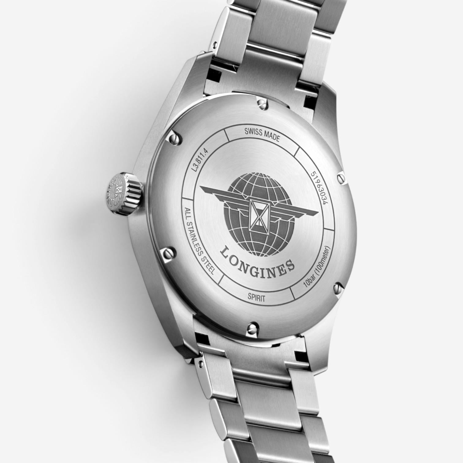 Longines Spirit Prestige Edition Stainless Steel Automatic Men's Watch L38114939