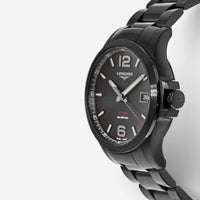 Longines Conquest V.H.P. Black PVD Quartz Men's Watch L3.726.2.56.6