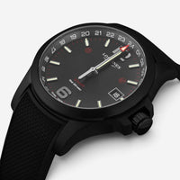 Longines Conquest V.H.P. GMT Black PVD Quartz Men's Watch L3.718.2.56.9