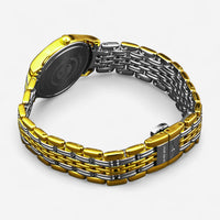 Longines Lyre Stainless Steel & 18K Yellow Gold Quartz Ladies Watch L4.259.2.12.7