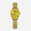 Longines Lyre Stainless Steel & 18K Yellow Gold Quartz Ladies Watch L4.259.2.32.7