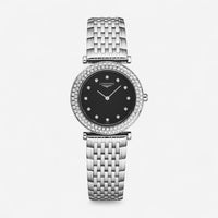 Longines La Grande Stainless Steel Diamond Quartz Ladies Watch L4.308.0.57.6