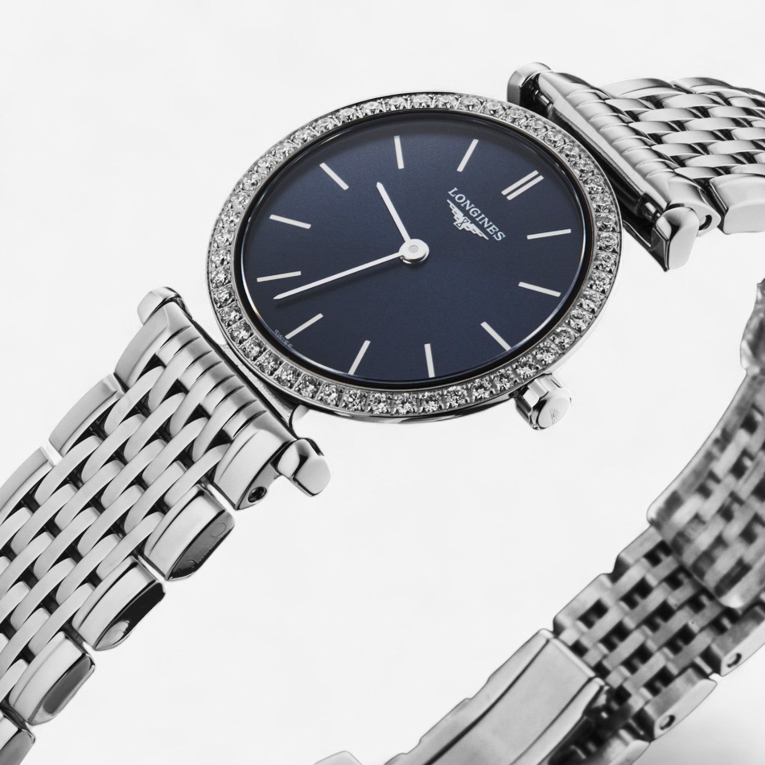 Longines La Grande Classique Blue Dial Quartz Ladies Watch L43410956