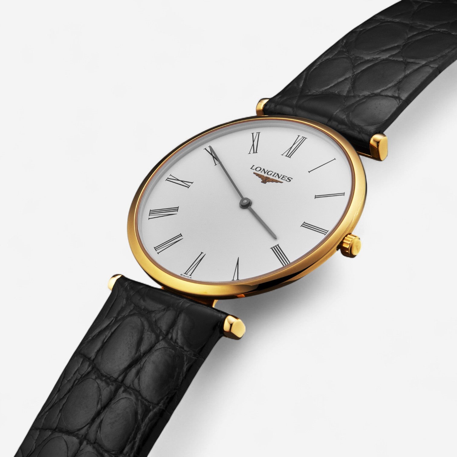 Longines La Grande Classique 18K Rose Gold Quartz Ladies Watch L4.709.1.21.2