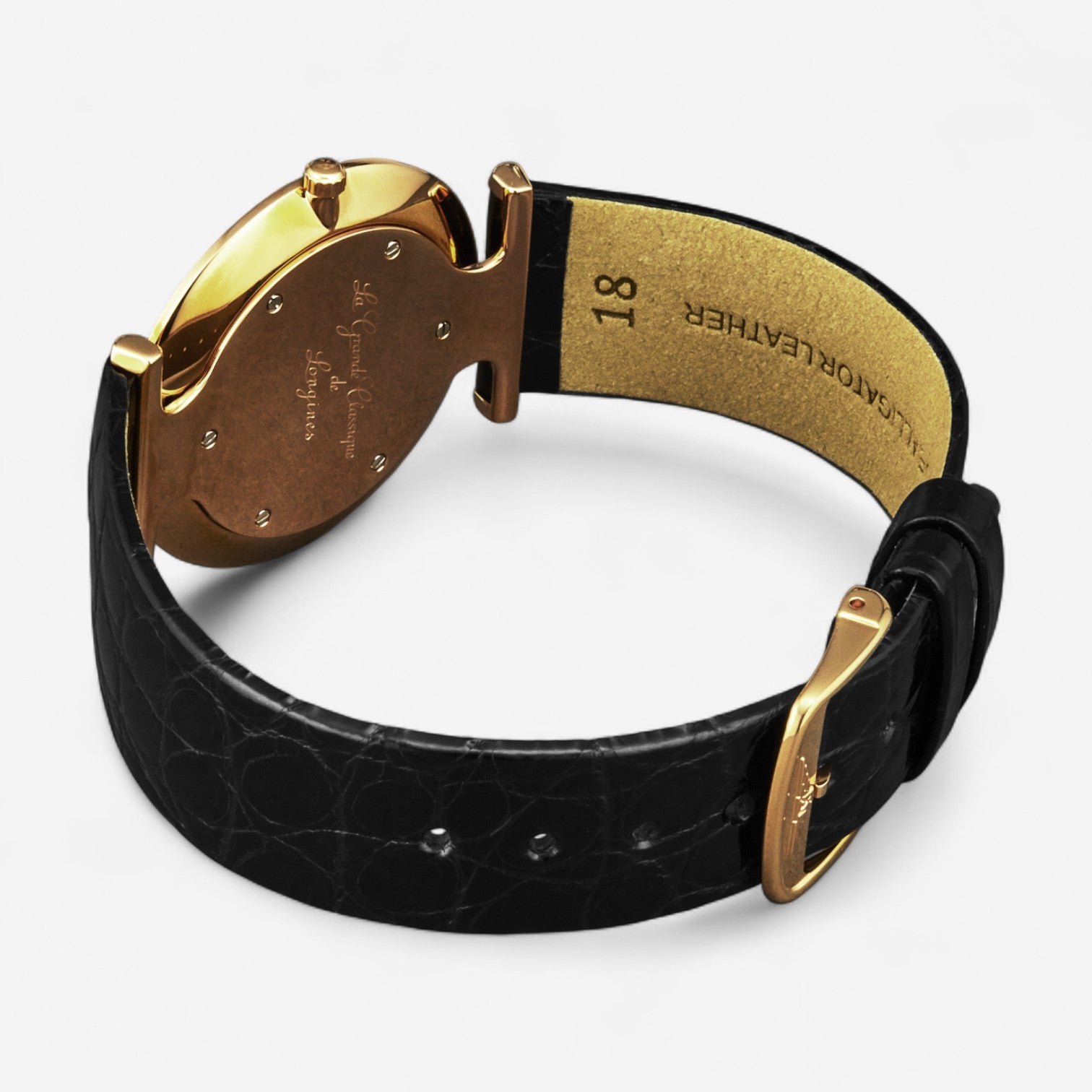 Longines La Grande Classique 18K Rose Gold Quartz Ladies Watch L4.709.1.21.2