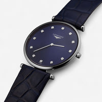 Longines La Grande Stainless Steel Diamond Quartz Ladies Watch L4.709.4.97.2