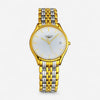 Longines Lyre Stainless Steel & 18K Yellow Gold Quartz Ladies Watch L4.759.2.12.7