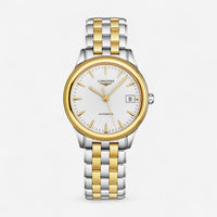 Longines Flagship Stainless Steel & 18K Yellow Gold Automatic Ladies Watch L4.774.3.22.7