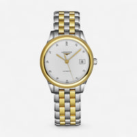 Longines Flagship Stainless Steel & 18K Yellow Gold Diamond Automatic Men’s Watch L4.774.3.27.7