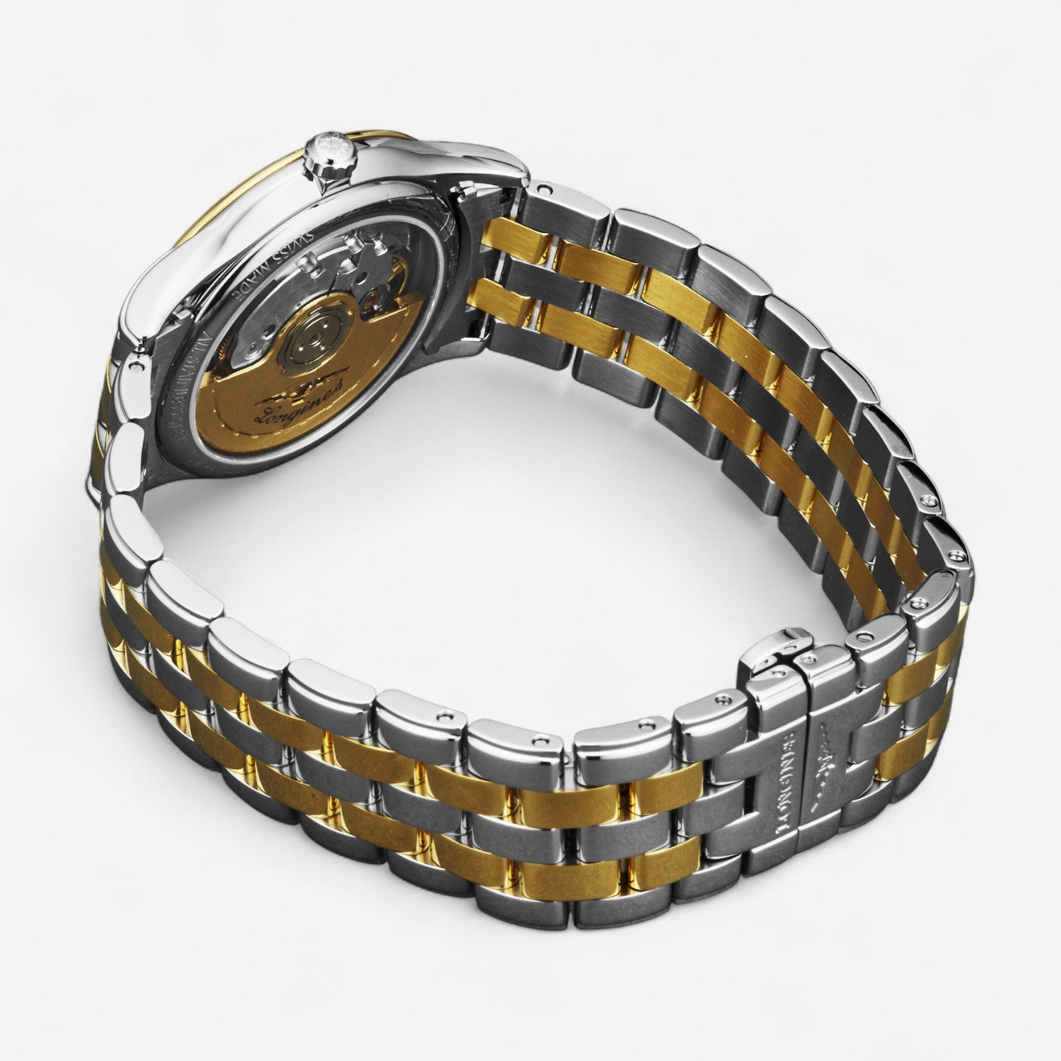 Longines Flagship Stainless Steel & 18K Yellow Gold Automatic Men’s Watch L4.774.3.32.7