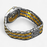 Longines Flagship Stainless Steel & 18K Yellow Gold Diamond Automatic Men’s Watch L4.774.3.37.7