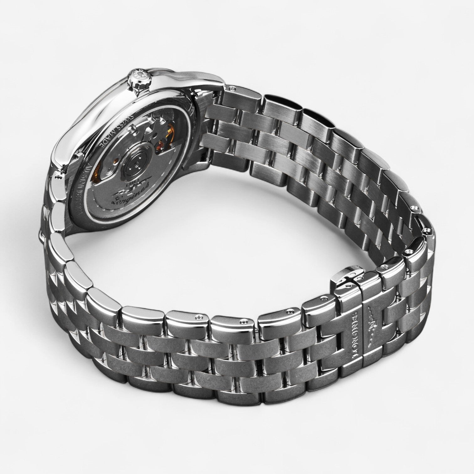 Longines Flagship Stainless Steel Diamond Automatic Men’s Watch L4.774.4.57.6