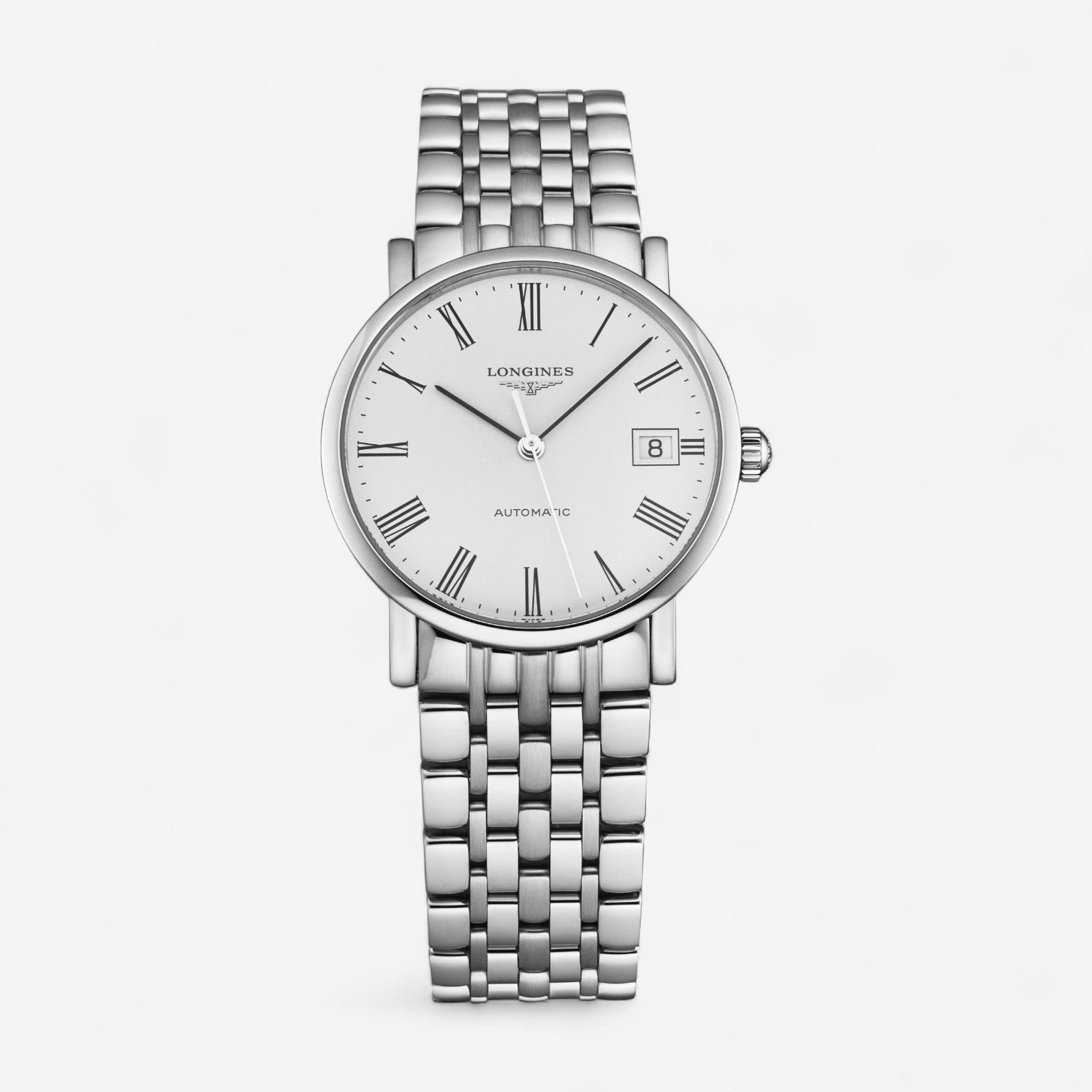 Longines Elegant Stainless Steel Automatic Ladies Watch L4.809.4.11.6