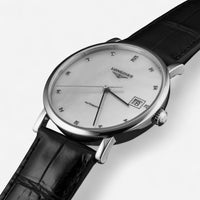 Longines Elegant Stainless Steel Diamond Automatic Ladies Watch L4.809.4.87.2