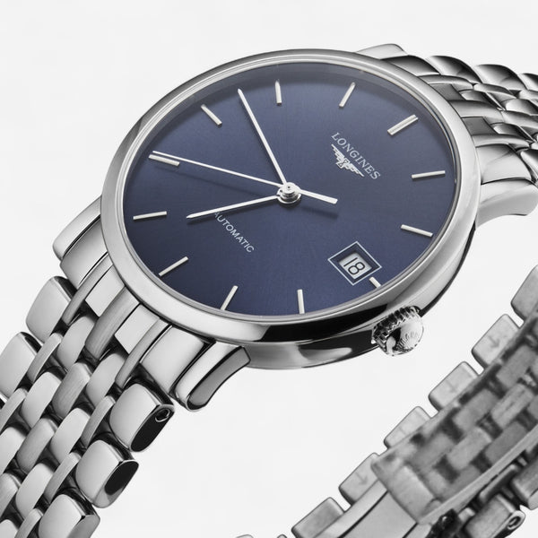 Longines Elegant Stainless Steel Automatic Ladies Watch L4.809.4.92.6