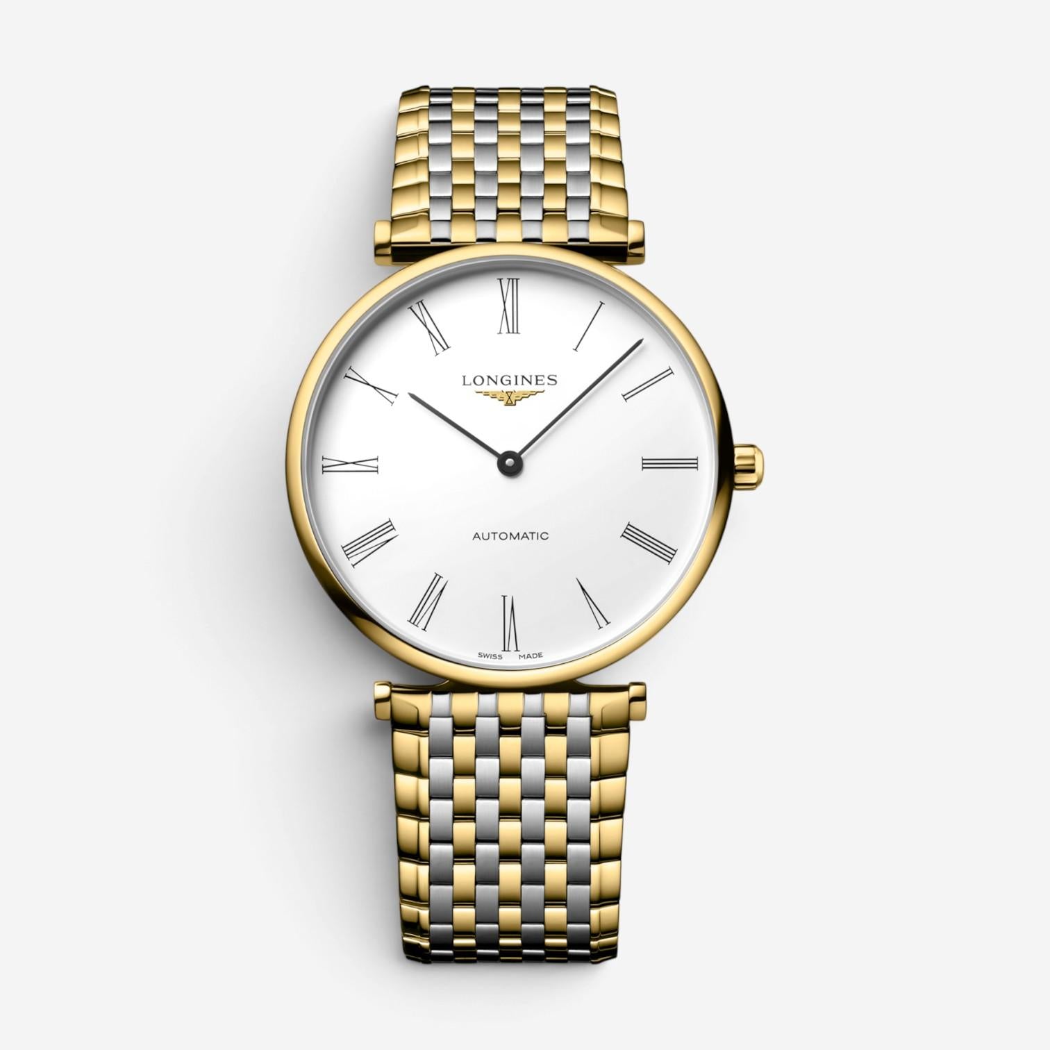 Longines La Grande Classique 18K Yellow Gold PVD Automatic Unisex Watch L4918211