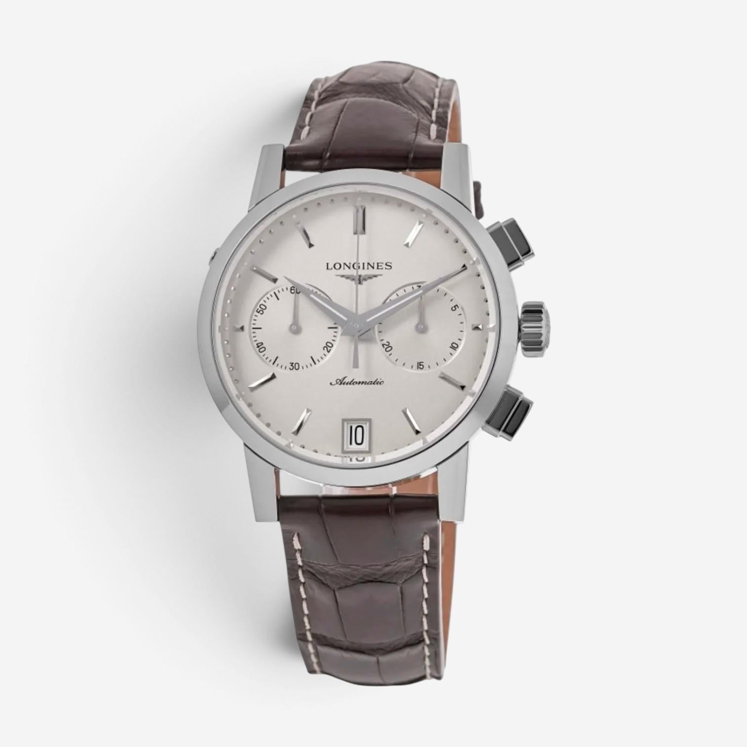 Longines Classic 1832 Chrono Stainless Steel Automatic Men's Watch L4.829.4.92.2