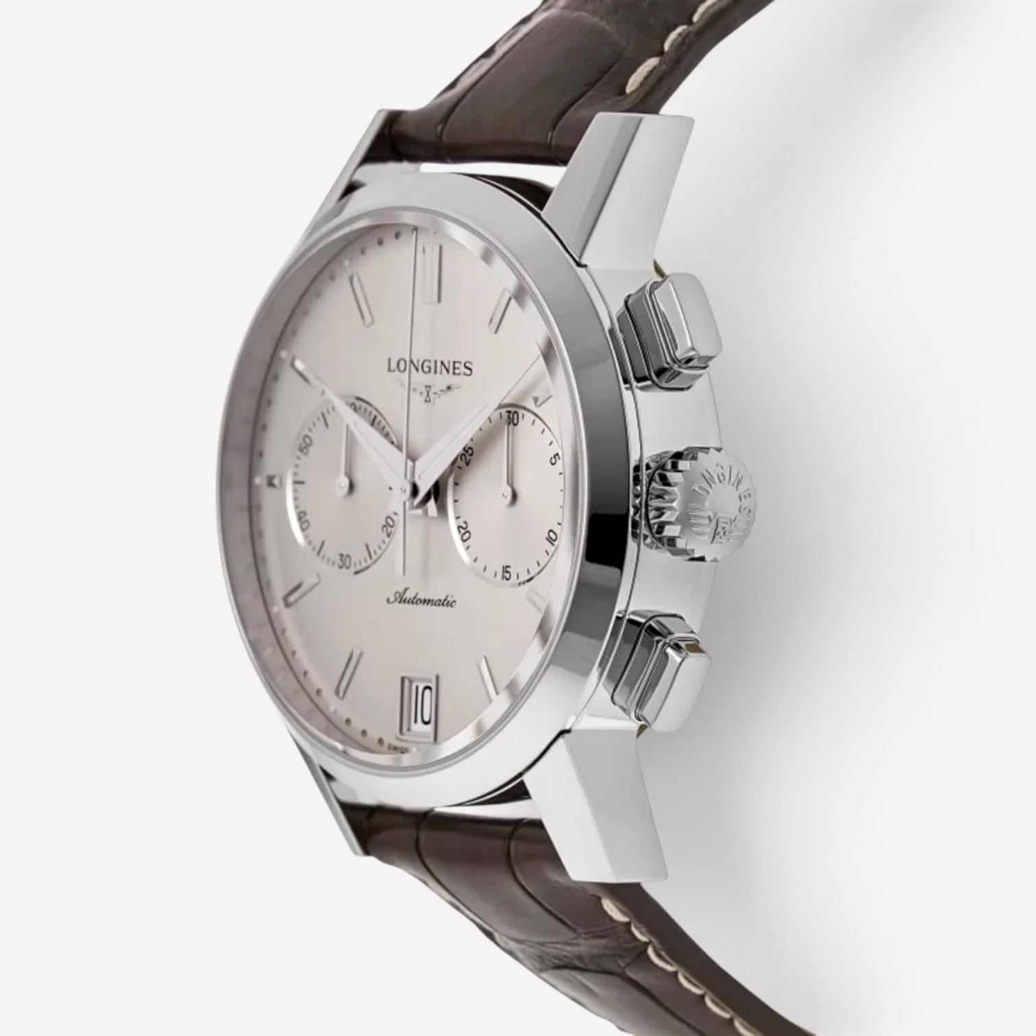Longines Classic 1832 Chrono Stainless Steel Automatic Men's Watch L4.829.4.92.2