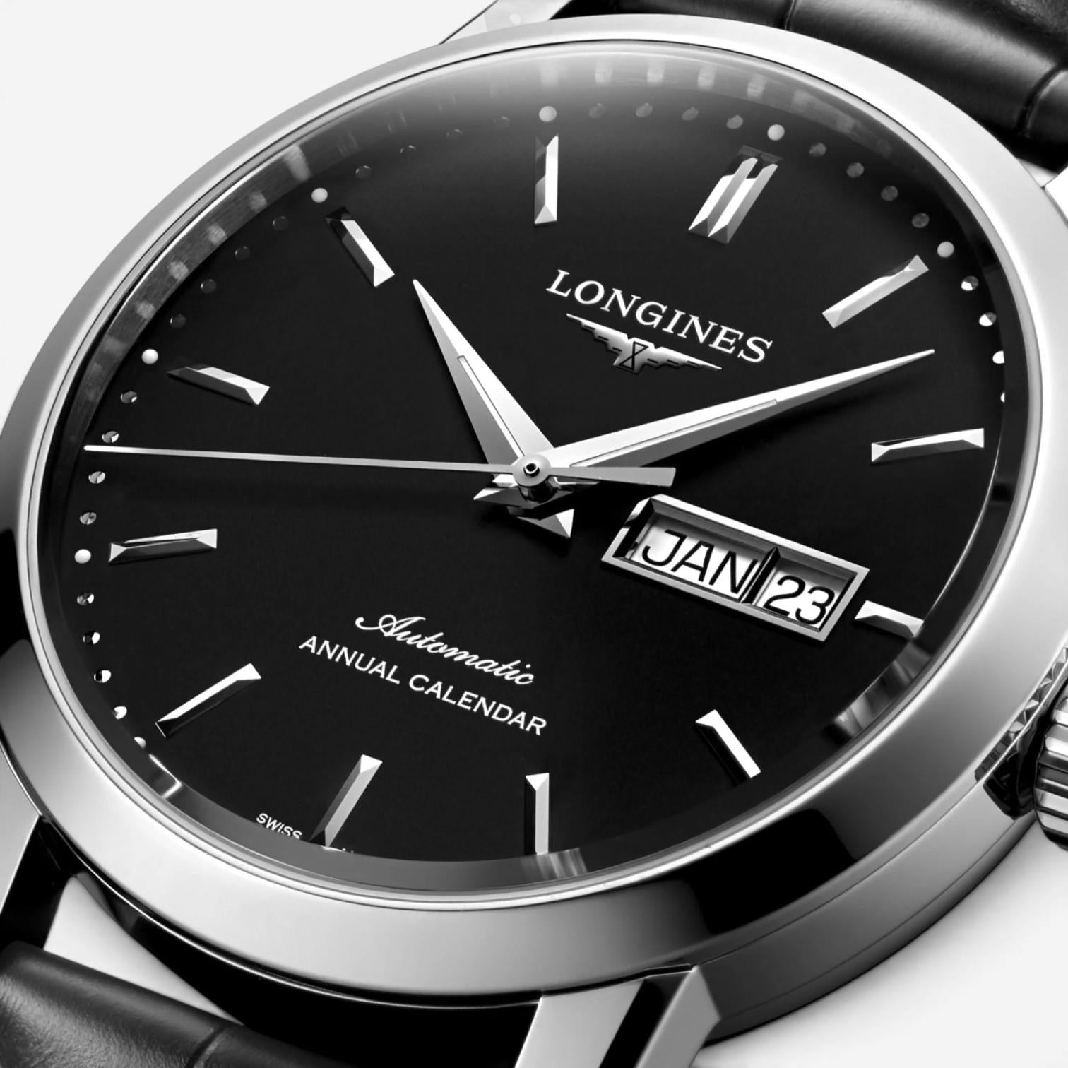 Longines Heritage 1832 Stainless Steel Automatic Men's Watch L4.827.4.52.0
