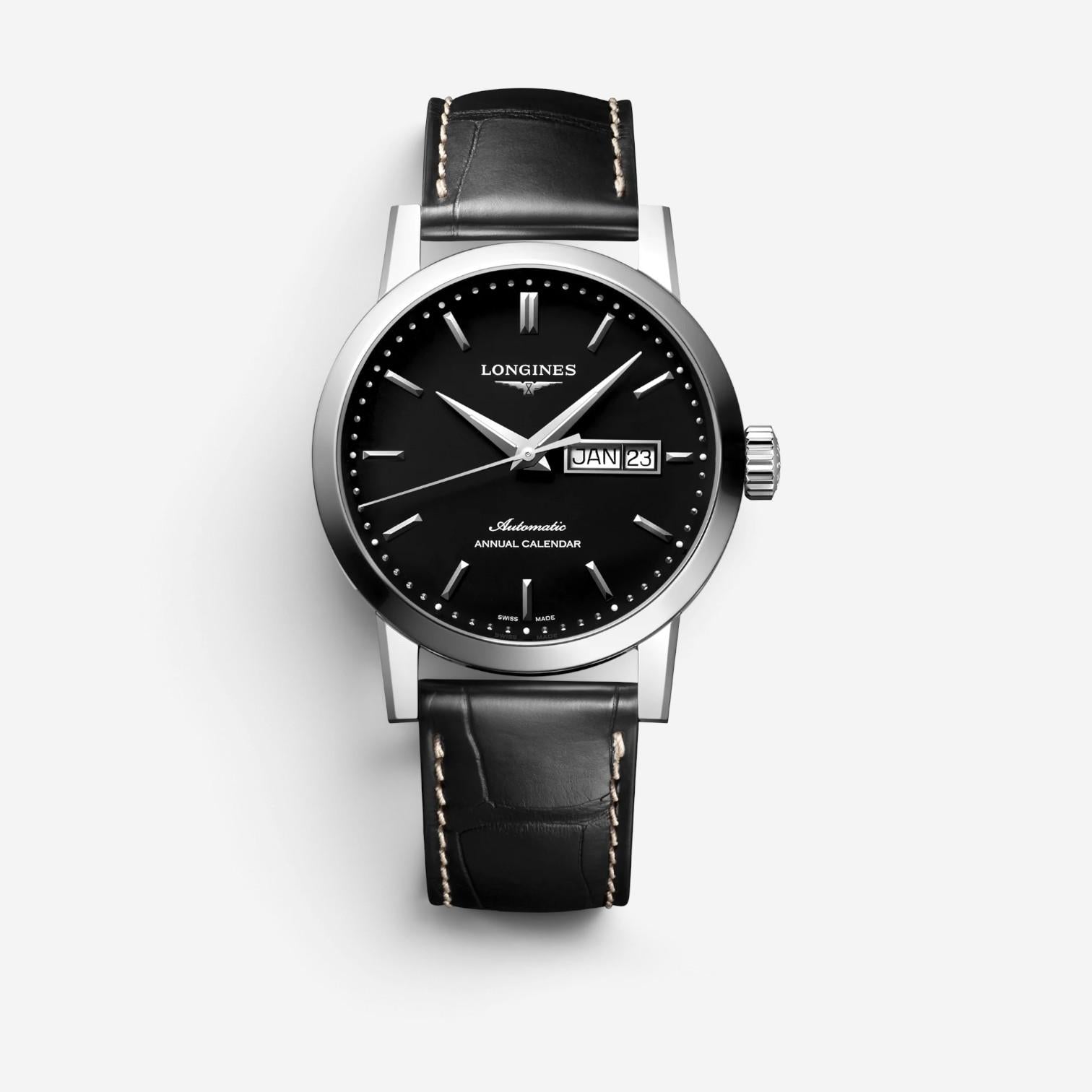 Longines Heritage 1832 Stainless Steel Automatic Men's Watch L4.827.4.52.0