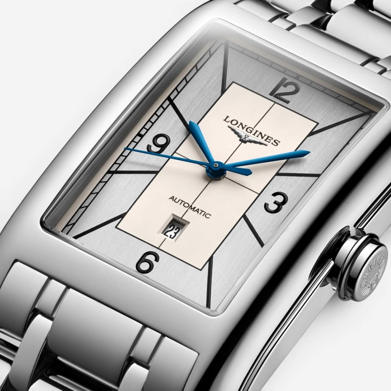 Longines DolceVita Stainless Steel Automatic Ladies Watch L5.767.4.73.6