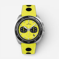Junghans 1972 Chronoscope FIS Lemon Stainless Steel Limited Edition Quartz Men's Watch 41/4369.00
