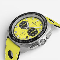 Junghans 1972 Chronoscope FIS Lemon Stainless Steel Limited Edition Quartz Men's Watch 41/4369.00