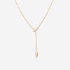 Mattia Cielo Ghiaccio 18K Rose Gold Diamond Lariat Necklace LJWG226