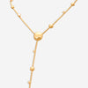 Mattia Cielo Rugiada Gocce 18K Rose Gold Diamond Lariat Necklace LJWR296-P