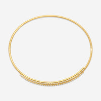 Mattia Cielo Rugiada Tennis 18K Yellow Gold & Titanium Diamond Bracelet LJWR304-YM
