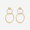 Mattia Cielo Rugiada Tennis 18K Rose Gold & Titanium Diamond Drop Earrings LJWR319-P