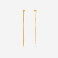 Mattia Cielo Rugiada Diamanti 18K Rose Gold & Titanium Diamond Hoop Earrings LJWR352D-P