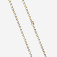 Ina Mar 14K Yellow Gold Diamond 4-Prong Tennis Necklace N1197K-FY-1500F - THE SOLIST