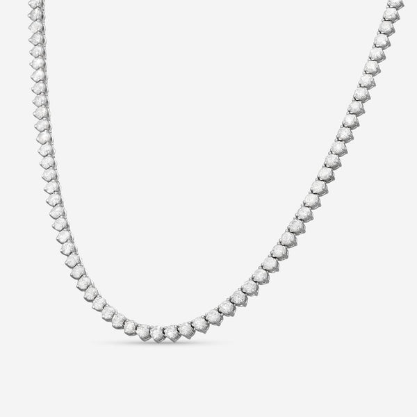 Ina Mar 14K White Gold Diamond Martini Tennis Necklace N1154D-FW-800F - THE SOLIST