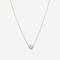 Chopard Happy Diamonds 18K Rose Gold Diamond Necklace 819203-5001