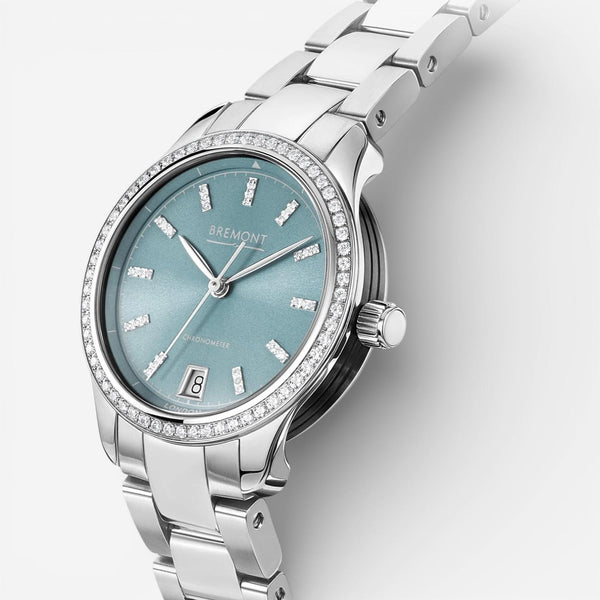Bremont Lady K Stainless Steel Diamond Automatic Ladies Watch LADY-K-SK-SS-B