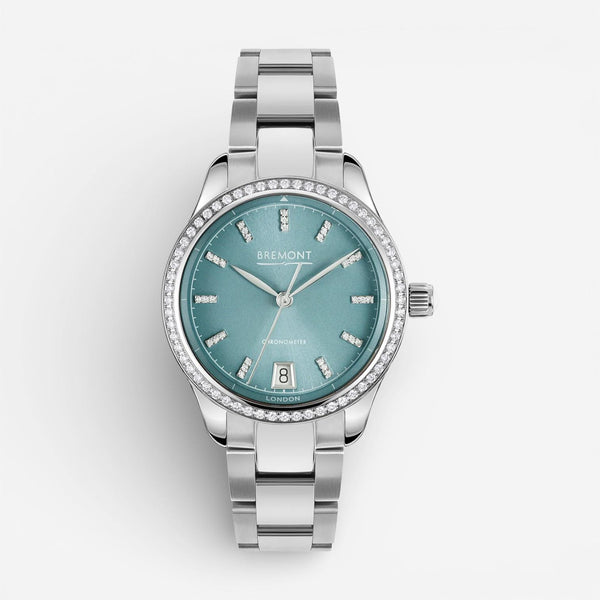 Bremont Lady K Stainless Steel Diamond Automatic Ladies Watch LADY-K-SK-SS-B