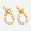 Ina Mar 18K Yellow Gold 1.43 ctw. Round Diamond Earrings M-AER21469BI-YQJ00
