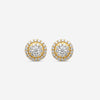 Memoire - Forever Bouquets Diamond Studs 18KY 0.75 ctw apprx -MBQ03E-0075FMY-18KY - THE SOLIST