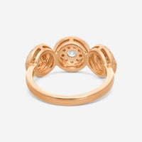 Memoire - Diamond Bouquets Engagement Ring 18KR 1ctw approx - MBQ05R-0100TR-18KR - THE SOLIST