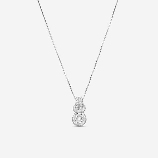 Memoire - Forever Bouquets Designer Pendants 18KW 1ctw appx - MBQ09P-0100FMW-18KW - THE SOLIST