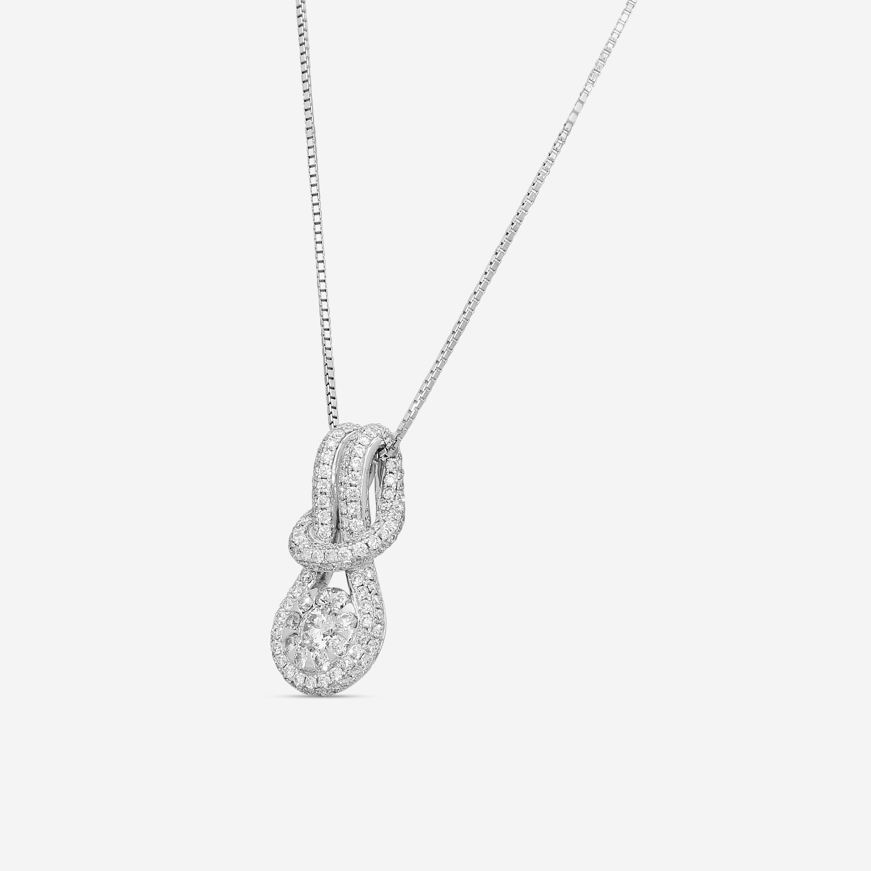 Memoire - Forever Bouquets Designer Pendants 18KW 1ctw appx - MBQ09P-0100FMW-18KW - THE SOLIST