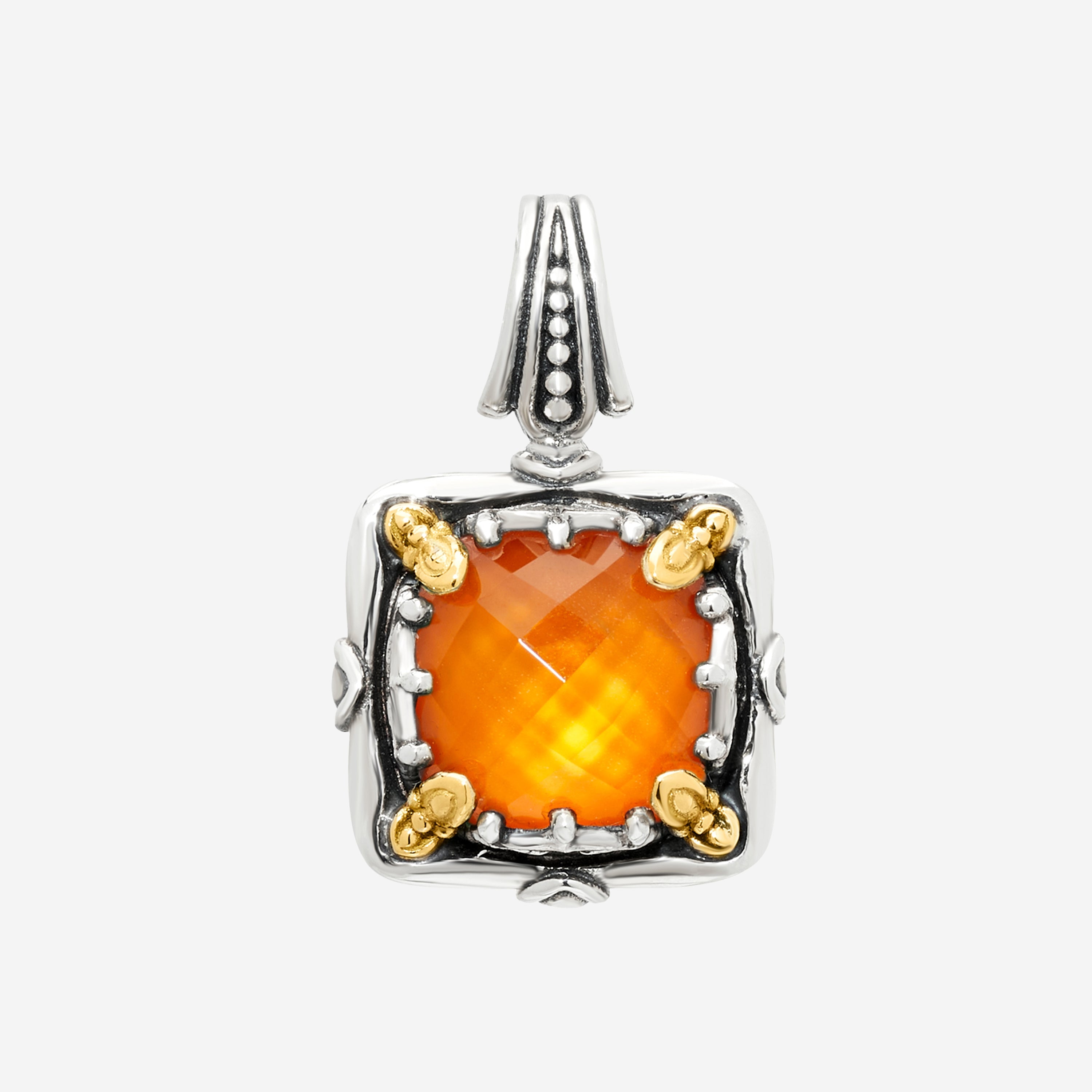 Konstantino Gen K Sterling Silver and 18K Yellow Gold Pendant MEKJ709-547 - THE SOLIST