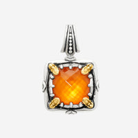 Konstantino Gen K Sterling Silver and 18K Yellow Gold Pendant MEKJ709-547 - THE SOLIST